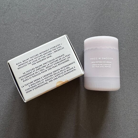 Fenty Beauty Skin | NEW Thicc N Smooth Rich Peptide Eye Cream, 15 ml/0.5 fl oz - Picture 3 of 7